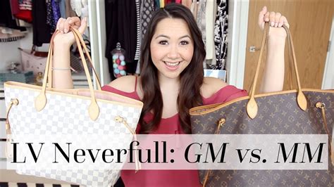 difference between louis vuitton neverfull mm and gm